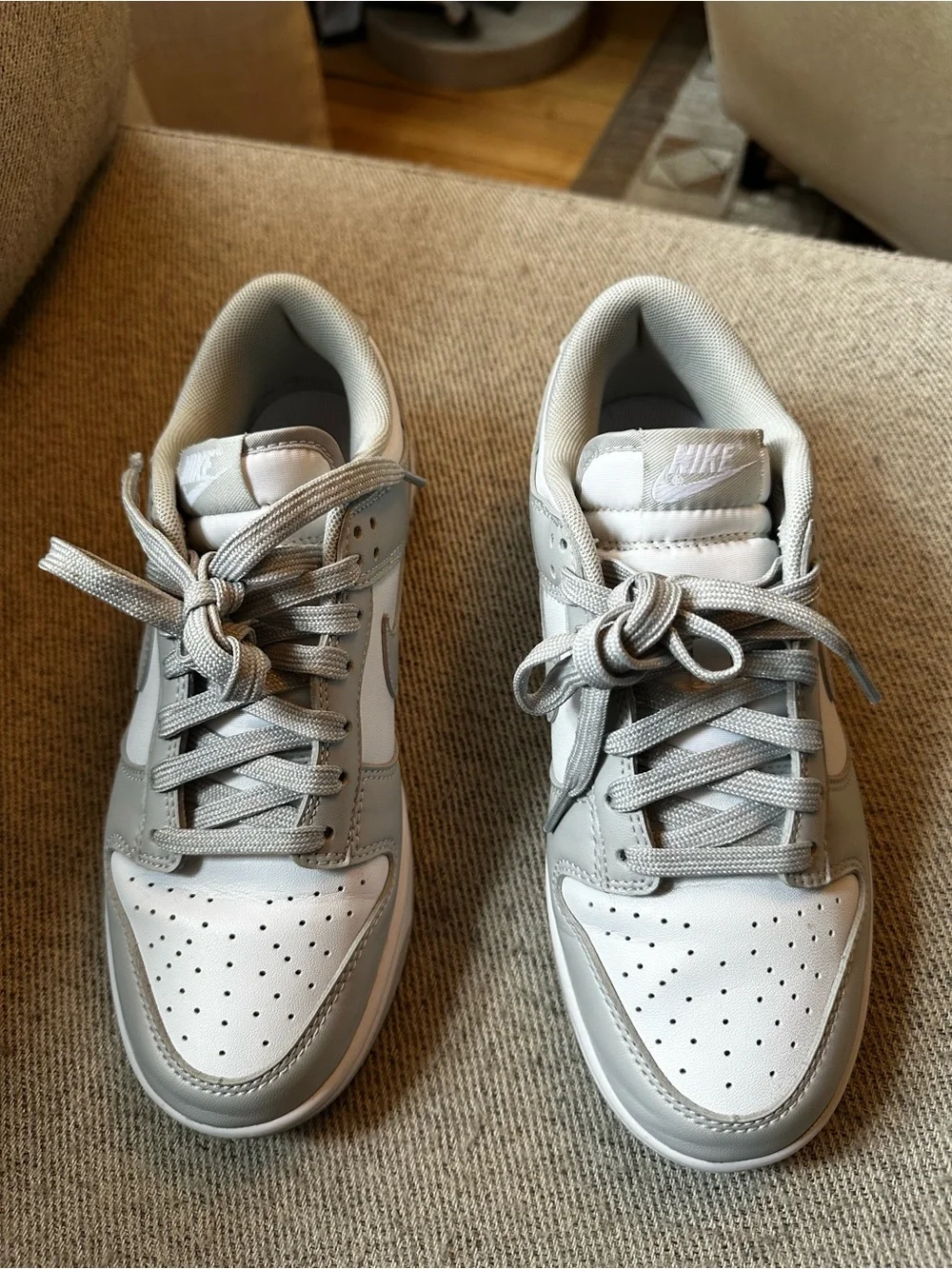 M6.5 / W8 Nike Grey Dunks - Picture 6 of 6